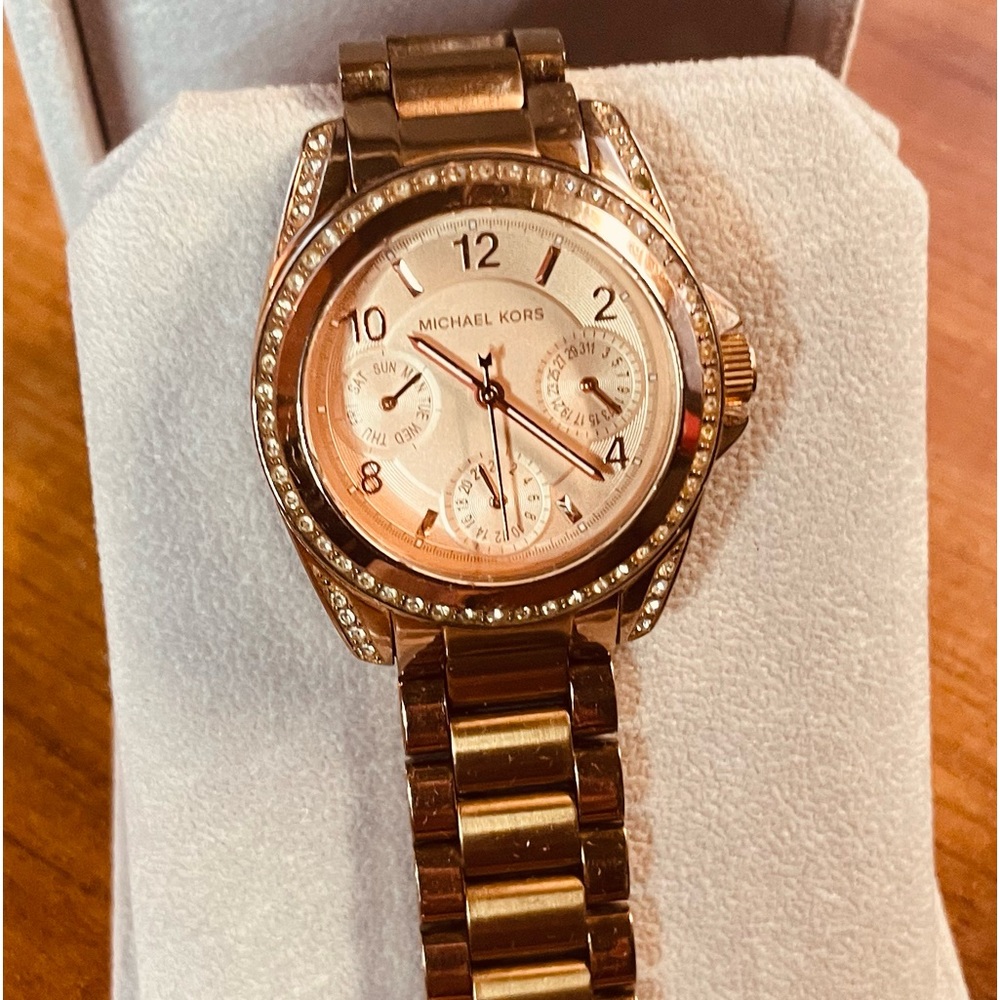 💎Michael Kors Unisex Rose Gold Watch